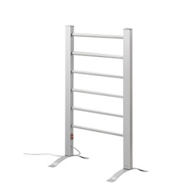 Pursonic TW300 6-Bar Freestanding or Wall Mountable Towel Warmer,Silver