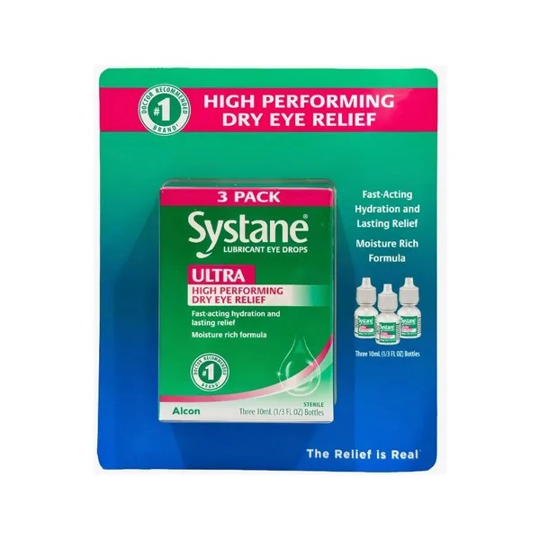 Systane Ultra 3pack 10ml C/u Lubricante Para Ojos