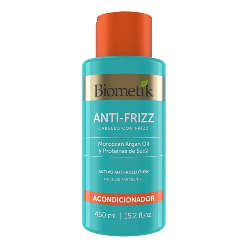 Biometik Kit Antifrizz 3 En 1 Shampoo+acondicionador+aceite