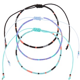 Made by Nami Women's Friendship Bracelet Surfer Bracelet Pearl Bracelet Surfer Jewellery Handmade in Germany Beads, /