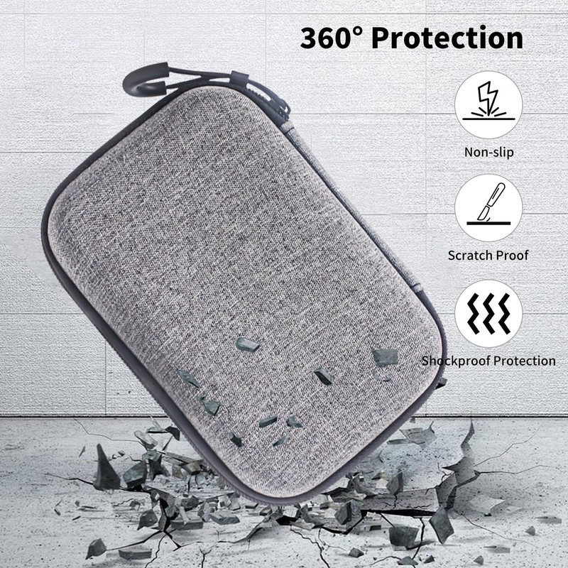 Travel Case for PLAUD NotePin AI Voice Recorder and Charging