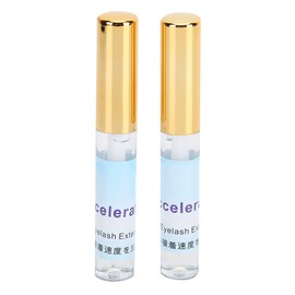 2 Bottles Eyelash Extension Accelerator Waterproof LongLasting Adhesive Quick Dry Lash Glue 10ml