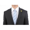 Don Flyee C0077 Smile Mark Niko-chan Cute Funny Pin Badge