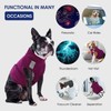 KOESON Reflective Dog Anxiety Vest, Adjustable & Breathable Thunder Jacket