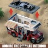 TYCOLE Camper Van Building Block Set, 880 PCS, With Outdoor