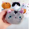 BRUJITA WAX Llavero De Cara De Gatitos De Peluche