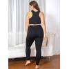MEJING Plus Size Leggings for Women Workout Leggings with Pockets