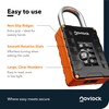 Locker Padlock with 4-Digit Code for Gym, School, Home, Work