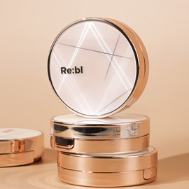 Ribble Glow Cell In Water Glow Cushion Moist PDRN Blemish Cover Glow (Main Product + 1 Refill + 1 Puff) / 리블 글로우 셀 인 물광 쿠션 촉촉한 PDRN 잡티커버 광채(본품+리필 1개+퍼프 1개)