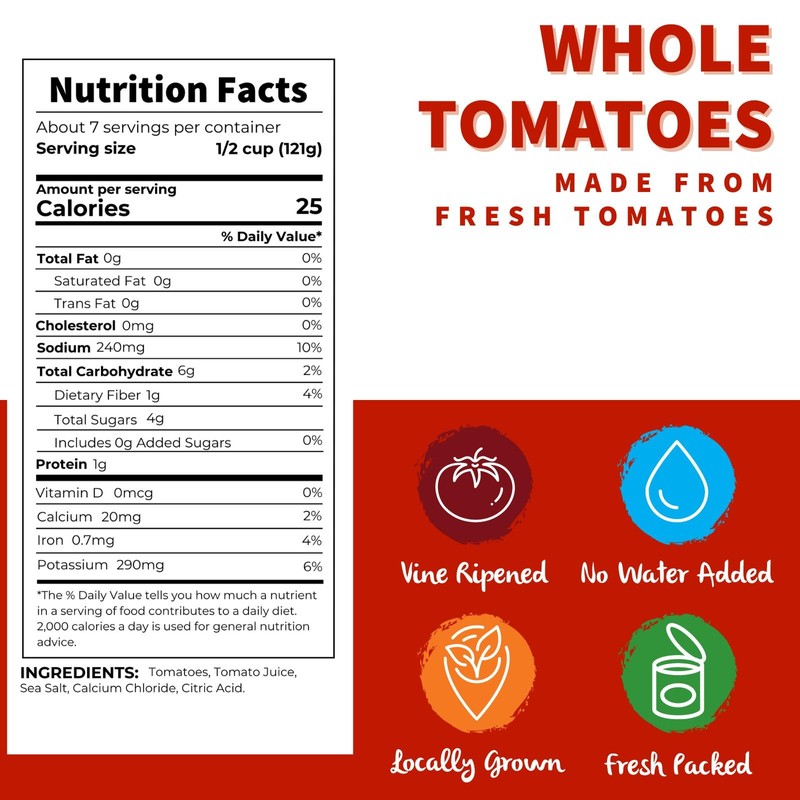Dei Fratelli Whole Tomatoes (28 oz. cans, 12 pack) -