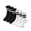 6 Pares Calcetines de Algodón para Hombre y Mujer, Calcetines