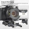 Nitze 15mm Universal Lens Support with Rolling Y-Bracket and 1/4”,