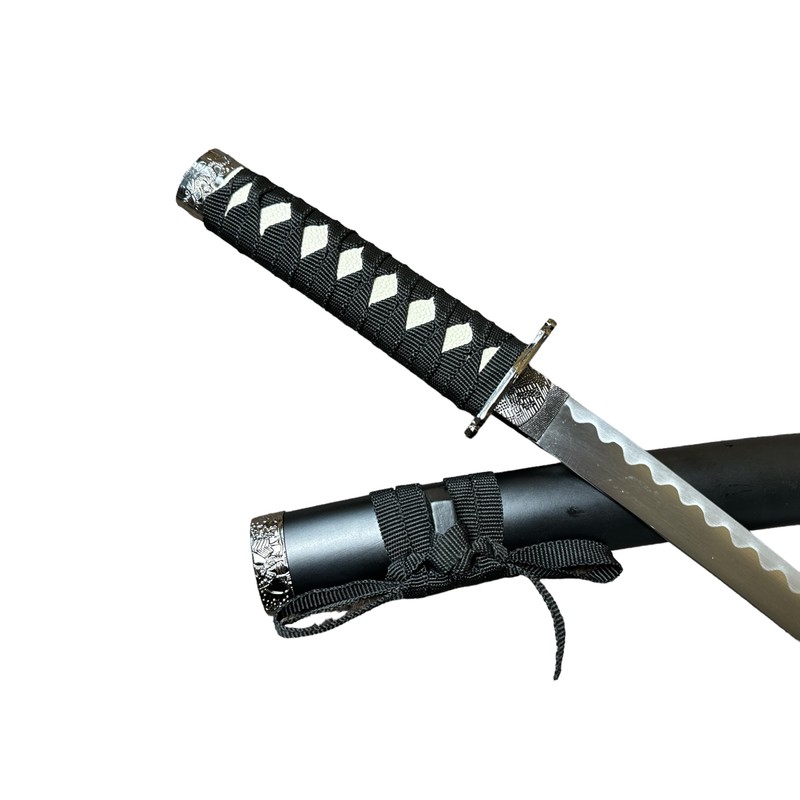 Japanese Tanto Letter Opener with Display Stand Tanto Dagger -