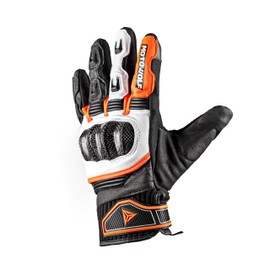 Motowolf Winter Full Finger Gloves for Men and Women for Motorcycle Riding Touch Screen Warm Gloves (Orange, XX-Large)