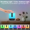 Night Light Bluetooth Speaker Alarm Clock, Upgraded Touch Bedside Lamp