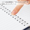 Kokuyo Note Soft Ring 2 Books 40 Sheets Semi-B5 Dot