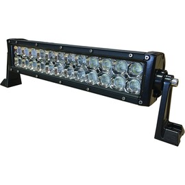 Tiger Lights TLB410C 12V 14" Double Row LED Light Bar 6 Amps, 72 Wattage, 14" Length, 3 1/2" Width, 3" Depth, 5400 Lumens, Flood/Spot Combo Off-Road Light