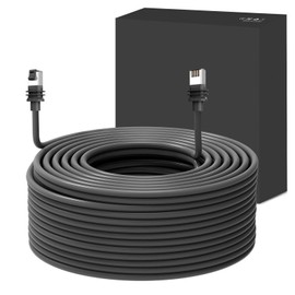 YXYaoZhengYiGeYi 150FT/46M Starlink Gen 3 Cable, Waterproof 24AWG Satellite Standard V3 Replacement Cable for Starlink Rectangular Gen3 Extension Cord Accessories