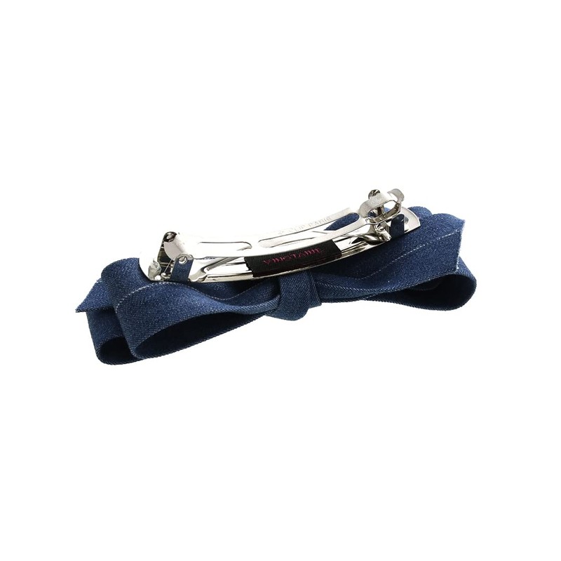 Vingtaine H7554-BL- Dungaree Dungaree Denim Hair Clip, Hair Accessories, Stylish