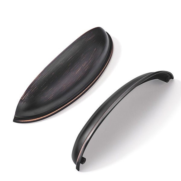 khtumeware 10 Pack 5" Drawer Pulls Oil Rubbed Bronze Cabinet