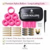 Hair Rollers with Clips 50PCS Set – Self Grip Curlers