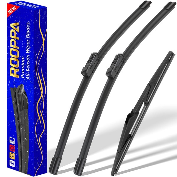 Rooppa 3 wipers Replacement for 2016-2021 2022 2023 Toyota CHR,