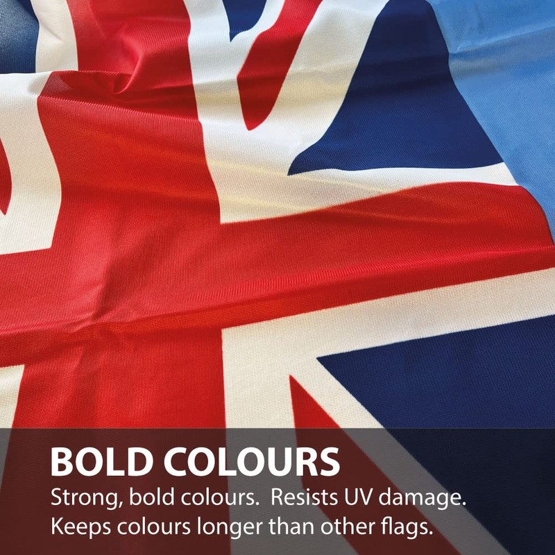 NWFlags Outdoor Heavy RAF Flag 5ft x 3ft 110d Knitted