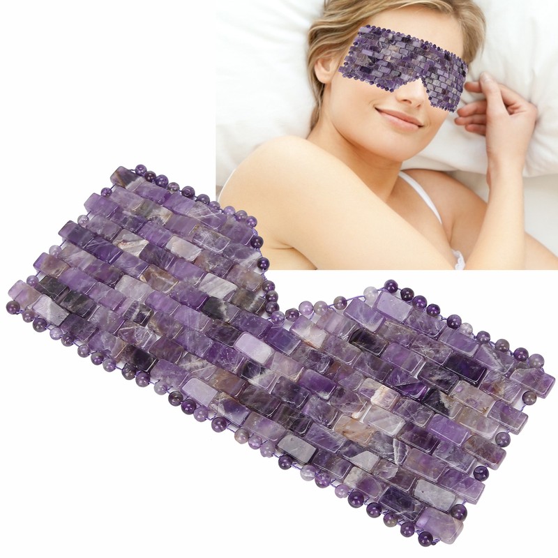 Eye Relax Mask Face Massager Natural Jadestone Reduce Dark Circle