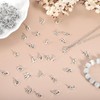 uxcell 100Pcs A-Z Alphabet Charm, Metal Alphabet m Letter Charm