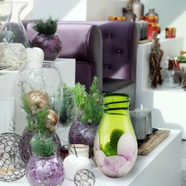 Bella Murano Style Vase Height Approx. 30 cm Handmade