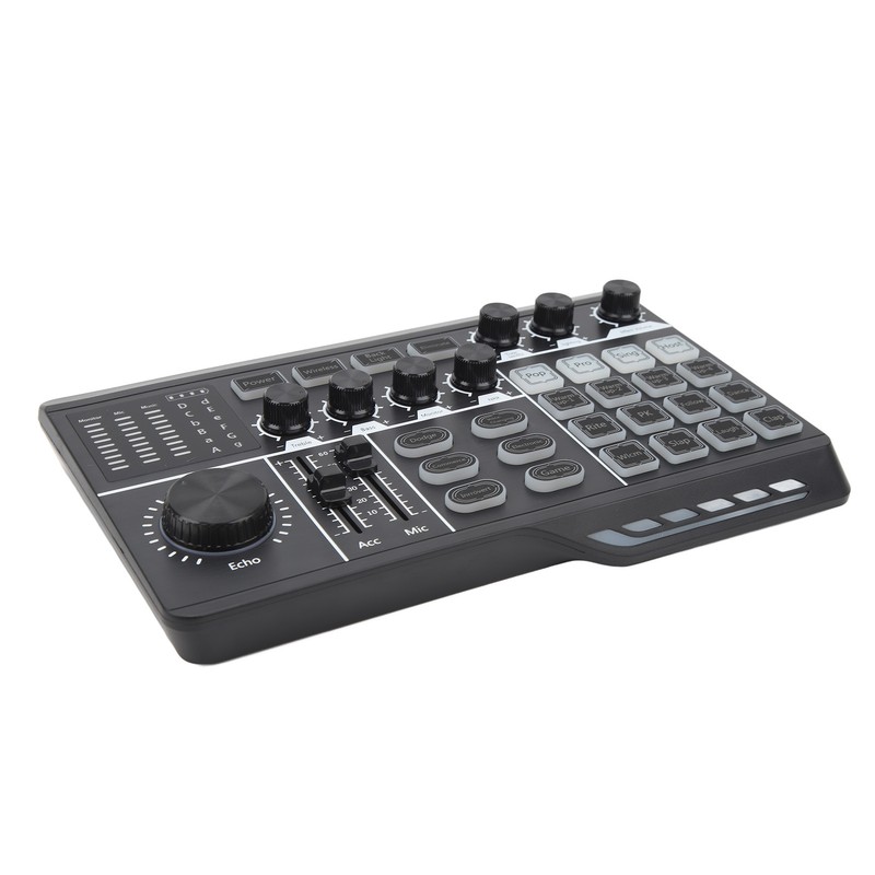 Professional Sound Mixer 1200mAh Micro USB Studio Streaming Live Gaming