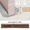 Lavish Home Décor Luxury Tweed Fabric Draught Excluder for Bottom