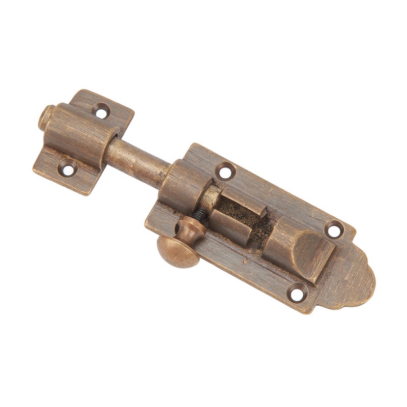 Barrel Bolt Buckle Rust Proof High Hardness Brass Antique Sliding