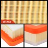 A-Premium Filtro de aire de motor de 2 piezas compatible