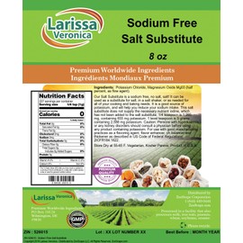 Sodium Free Salt Substitute (8 oz, ZIN: 526015)