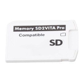 Yctze PS Vita Memory Card Slot Storage Adapter Compatible with PS Vita 1000 2000 3.60, Ideal for HENkaku Enso System