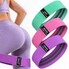 Bandas de Resistencia para Ejercicio, Set de 3 de Tela
