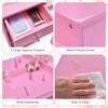 INFANS Kids Vanity, 2 in 1 Princess Makeup Desk and
