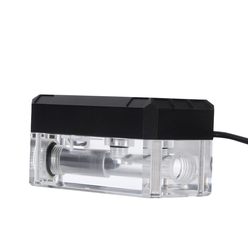 Water Thermometer CPU Temperature Indicator with LED Digital Screen Display