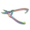 AAProTools Multi Color Rainbow Barrel Spring Toenail Nippers 5.5" A+