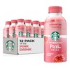 Starbucks Pink Drink, Strawberry Acai with Coconut Milk, 14oz Bottles