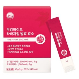 [Shipped from head office] Moogang Bio Gluten Degrading Enzyme Lavazyme Fermentation Enzyme, 1 unit, 30 servings / [본사출고]무강바이오 글루텐분해효소 라바자임 발효효소, 1개, 30회분