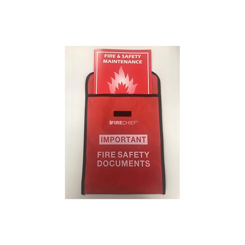 FIRE SAFETY DOCUMENT HOLDER FABRIC COMPLIANT LANDLORD RETAIL HEALTH &