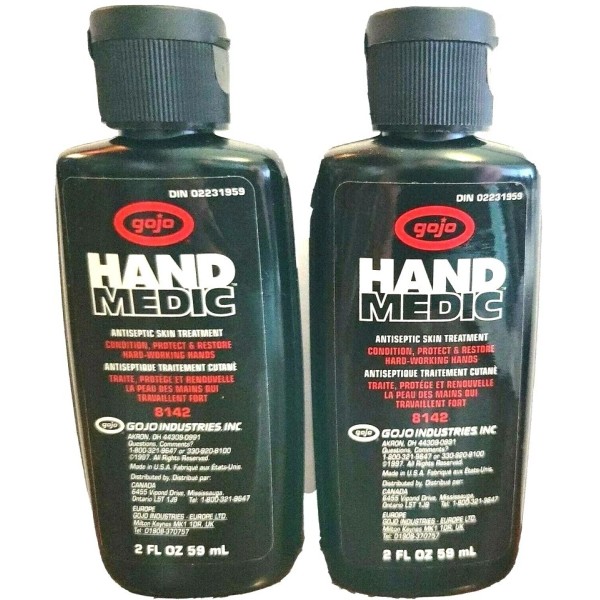 Gojo HAND MEDIC PRO Skin Conditioner Lotion TWO 2oz Moisturizer