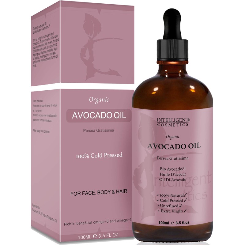 Organic Avocado Oil - Cold Pressed Virgin Unrefined Natural -