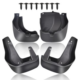 XUKEY SET of 4 For Honda CRV 2012 -2016 Splash Guards Front Rear Mud Flaps Mudgugards