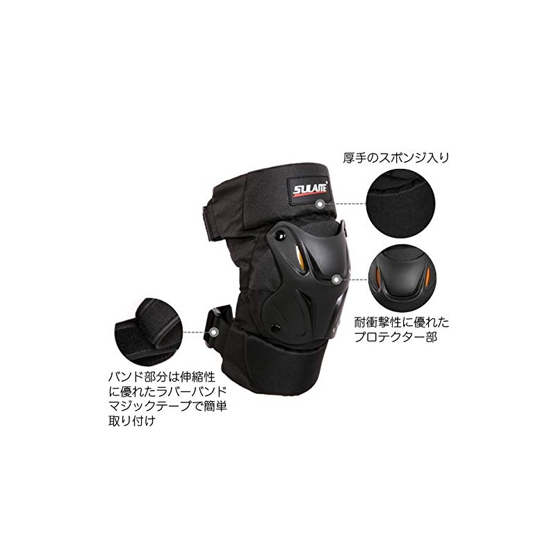 Knee Protector, Knee Guard, Supporter, Left and Right Set, One