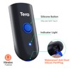 Tera Wireless Barcode Scanner 1D Laser Mini Pocket Waterproof Scanner
