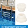 Pool Ladder Bumpers Rubber End Caps Non Slip Protective Cushion