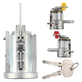 AUTOKAY New Door Lock & Key Ignition Barrel Set Fits for Isuzu NPR NQR NPR-HD NRR 2007-2011